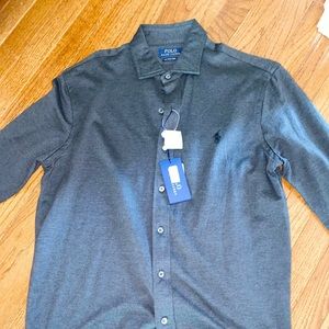 Polo by Ralph Lauren men’s grey shirt 🔥